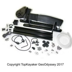 Wilderness Systems Rudder Kit, Solo, Mid Pin