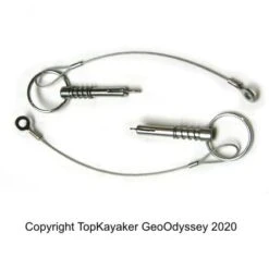 Spring Pin With Tether, 2 Pack