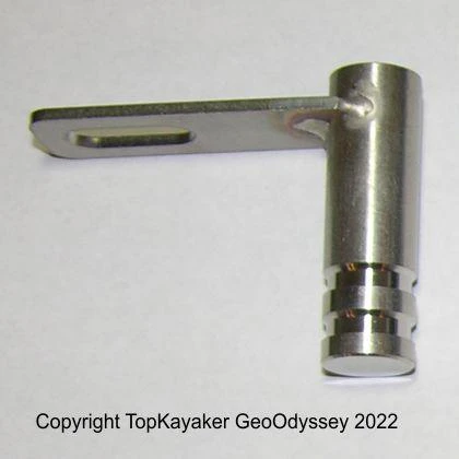 Kajak Sport Steel Rudder Pin Sleeve, With Bracket