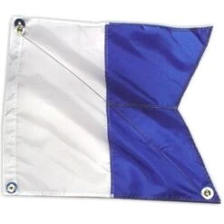 20x24 Alpha FLAG, Blue
