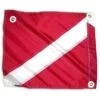 20x24 Diver Down FLAG, Red