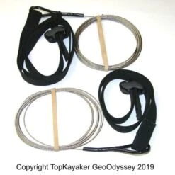 Rudder Cables And Straps, Pair (Necky OK OT)
