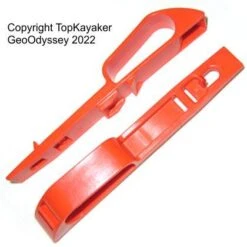 Deluxe Foot Brace Adjustment Handles, Pair