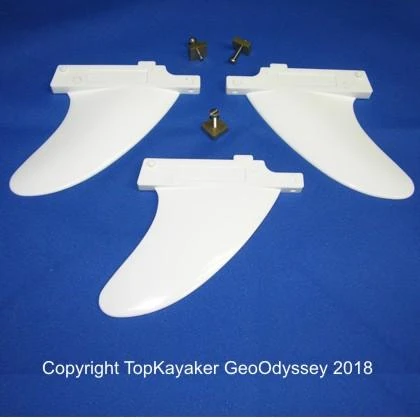 Valley Storm Surf Kayak Fin Set